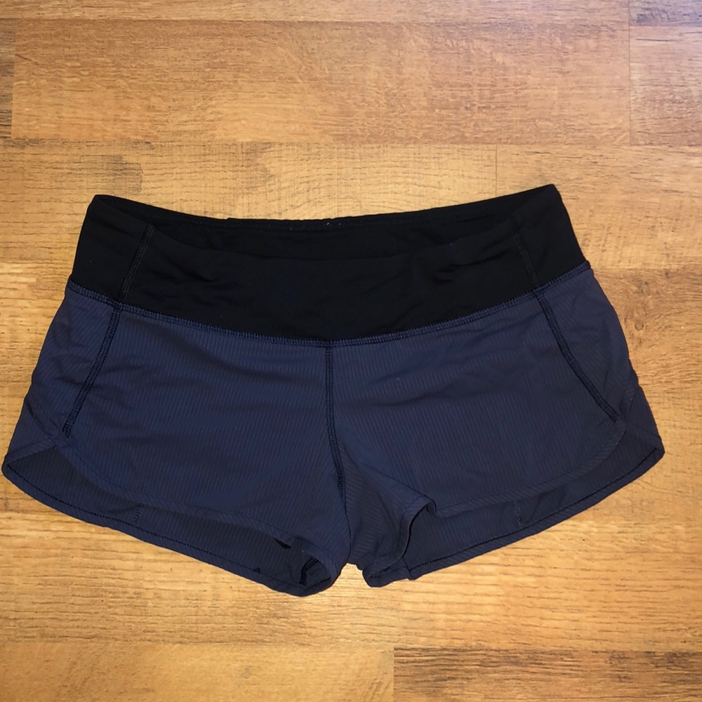 Lululemon speed shorts